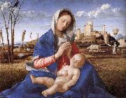 Giovanni Bellini Madonna pa indicated USA oil painting artist